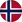 Flagge von Norway
