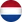 Flagge von Netherlands