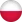 Flagge von Poland